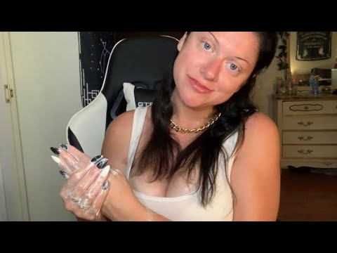 ASMR Lotion Sounds (sloppy repetitive motion, hand sounds)