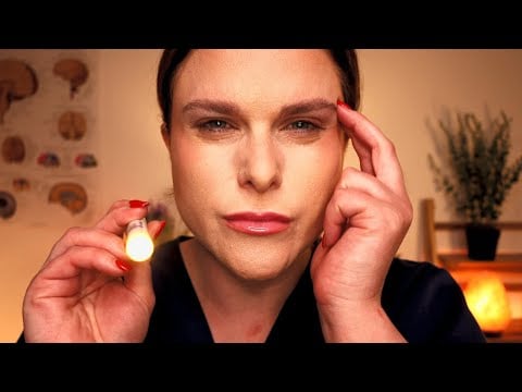 ASMR Migraine Check & Relief Treatment | Head Pain Examination