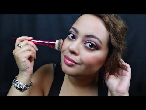 ASMR| Doing My Makeup & Giving You Tingles