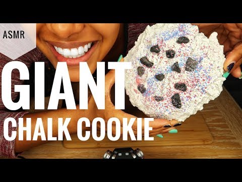 ASMR CHALK COOKIE PART 1 | Crunchy | NO TALKING (Subscriber Request)