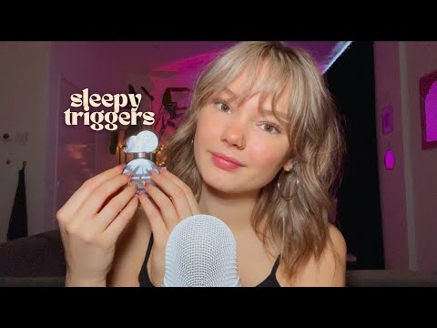 ASMR triggers to help you sleep- extended version! (from the vault)