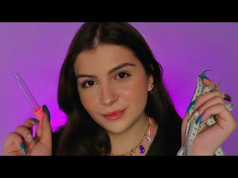 ASMR | J'examine & mesure ton visage 📏🩺