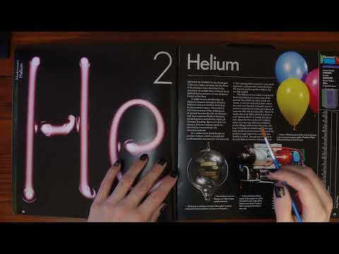 ASMR Soft spoken/whispering tracing,reading The ELEMENTS book