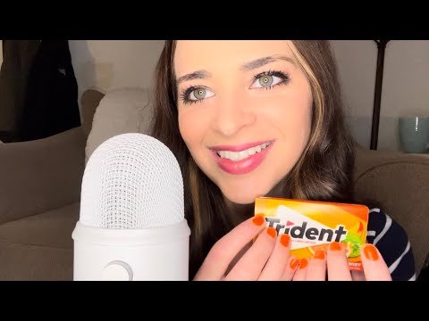 ASMR| Gum Chewing - Whisper/Ramble for relaxation and sleep 😴😴