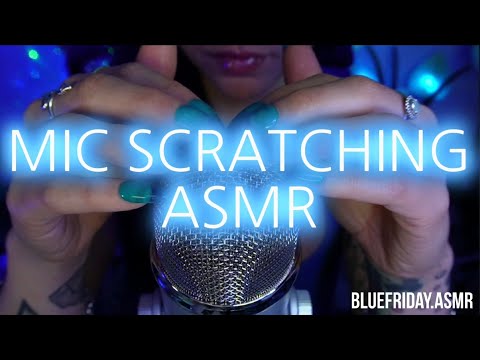 Mic Scratching ASMR🩵(No Music)