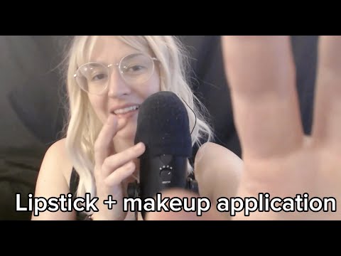 Blue yeti makeup application :)