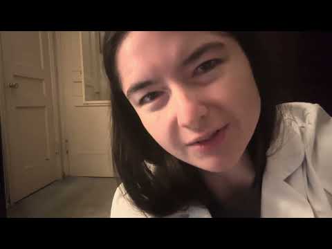 Nonsensical Examination (taking notes, measuring, scratching, eye test) | ASMR role play