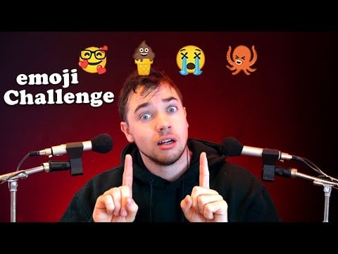 EMOJI CHALLENGE ASMR ! 🤬😁🎠🍔