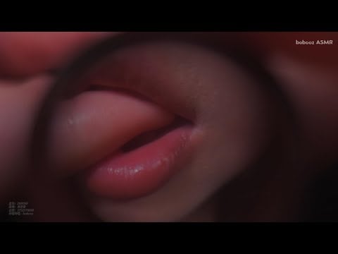 ASMR｜Fisheye lens licking screen (ultra-realistic naked eye licking screen
