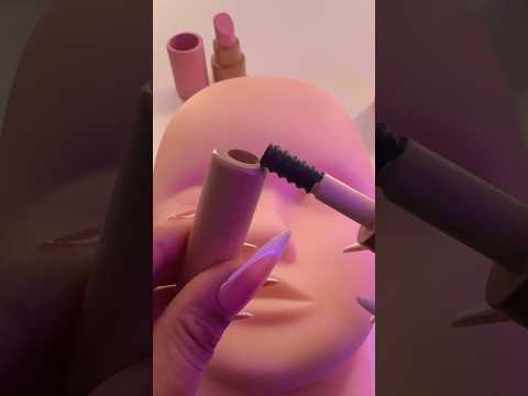 ASMR Wooden Makeup Sounds On Mannequin #asmr