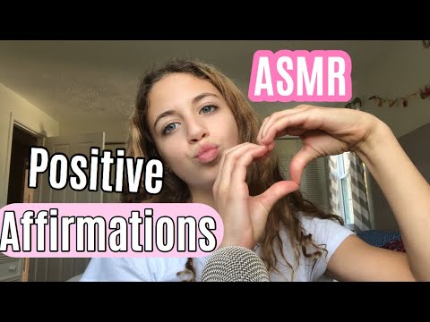 ASMR positive affirmations| uplifting you, Personal attention, mic scratching, etc.