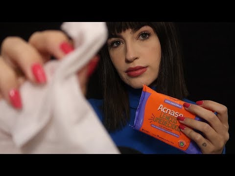 ASMR -  CUIDANDO DA SUA PELE!