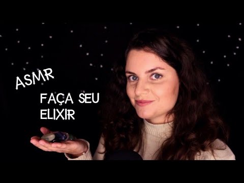 ASMR Elixir de Cristais para Manter a Saúde + Tapping, Fala Suave e Música Relaxante