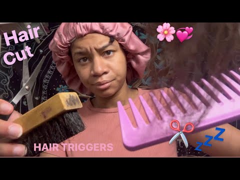 ASMR - Hair Play & Styling