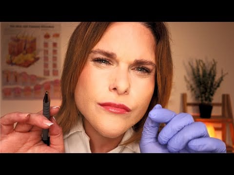 ASMR Dermatologist Skin Examination For Severe Eczema