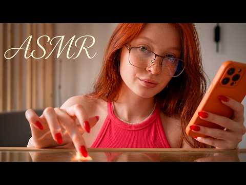 [4K USA] ASMR TAPPING & SCRATCHING: ORANGE iPHONE 17 PRO MAX