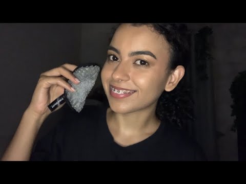 Asmr/ limpando minha pele, e conversando com vocês sobre o final do ano, etc.