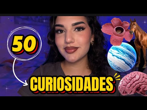 ASMR en Español | 50 Curiosidades que  NO sabías🤓