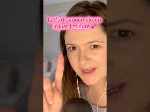 ✨ ASMR Doing Your Makeup in 1 Minute (Whispered Roleplay) 💄