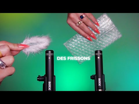 33min d'ASMR très proche de toi pour te déclencher des frissons ! (no talking)