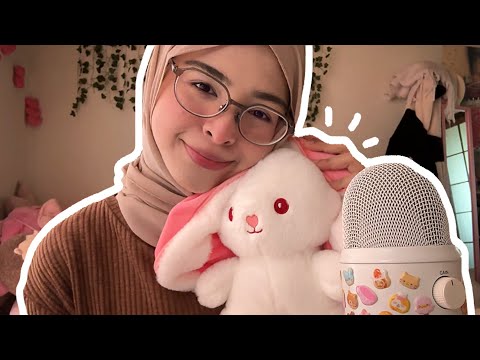 【ASMR】 soft & gentle sounds with lots of whispers ₊˚⊹♡ (birthday edition)