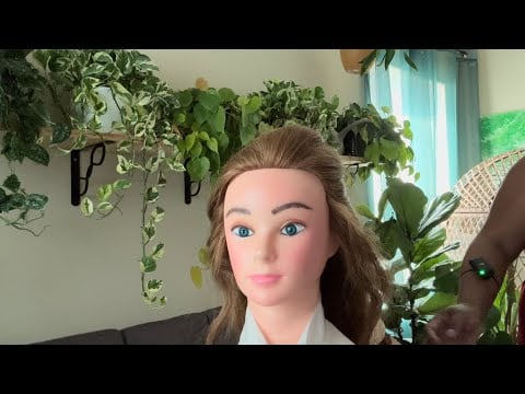ASMR | Get Unready With Me | Hair Brushing | Hair Play | hope you like it! 🤣