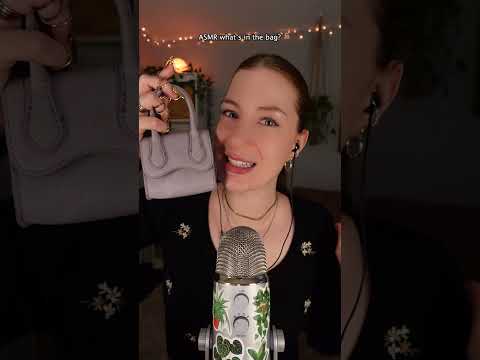 What's in the bag (mini version) 👜  #asmr