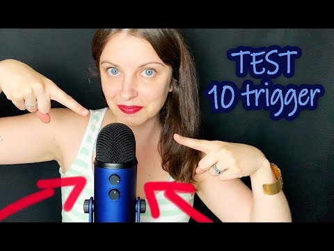 TESTO IL BLUE YETI CON 10 TRIGGER ASMR ITA