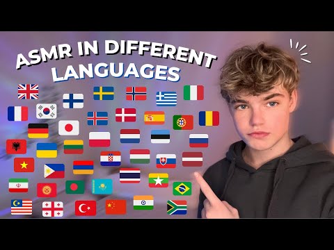 ASMR │ Saying "BEAUTIFUL" in Many Different LANGUAGES☀️ - Relaxing, For Sleep😴