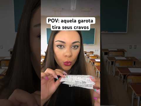 POV: aquela garota tira seus cravos #humor #shorts