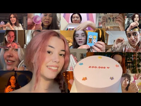 ASMR with my Subscribers🫶🏼| 200.000 Subscribers Celebration🥹🎉