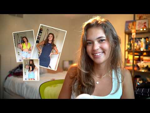 ASMR | Try On Haul ✨ thrifted & Target  🛍️  fabric sounds, close whispers