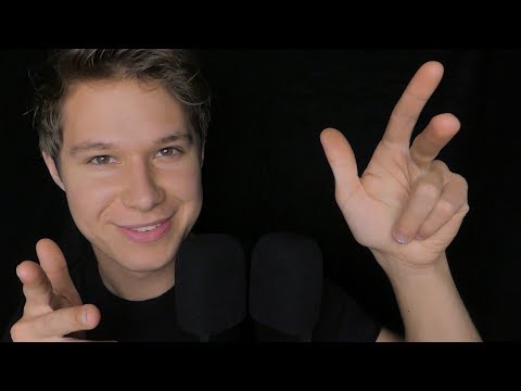 ASMR hand sounds and whisper ramble