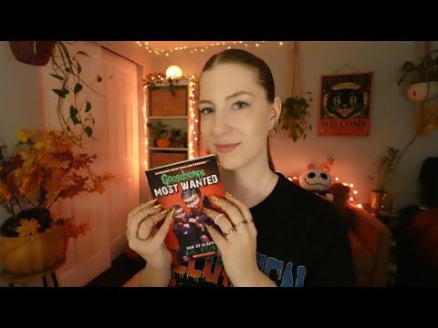 ASMR 📚 Whispered Reading Goosebumps 👻 CH1-5
