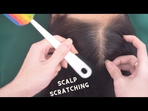 ASMR Scalp Scratching Fast, Relaxing Scratch Sounds, Therapy For Reduce Headache