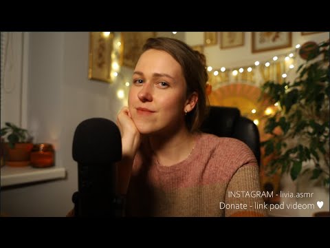 Relaxačný večerný asmr pokec 🌜