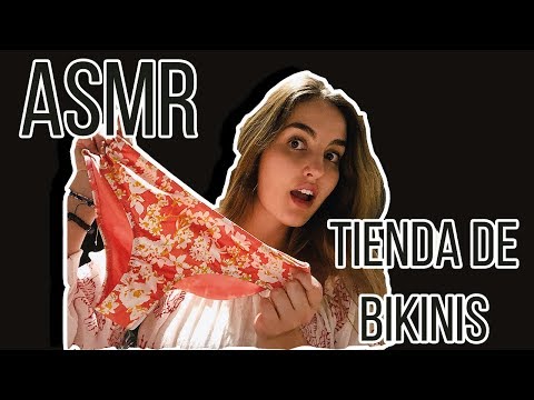 ASMR - TIENDA DE VESTIDOS DE BAÑO