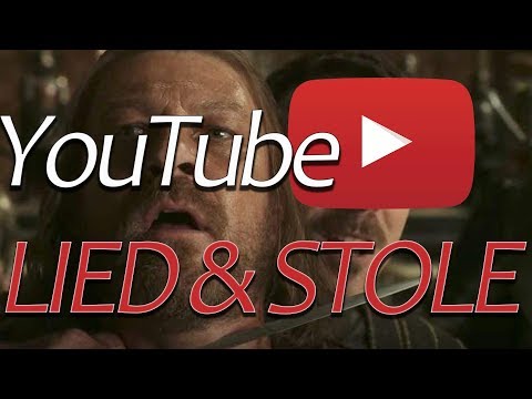 YouTube Lied To Me, and Stole From Me.