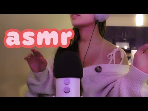 ASMR TikTok Trigger Assortment | Coconut Rain, Clipping your hair, Fishbowl, Rainforest