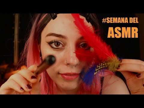 Juego con tu cara hasta que te duermas | SEMANA DEL ASMR