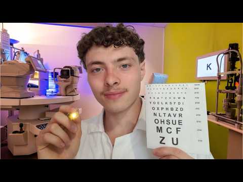 ASMR: Roleplay👨‍⚕️Examen complet des yeux👨‍⚕️