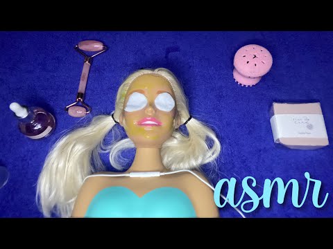 ASMR - LIMPEZA DE PELE