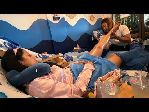One of best Massage shop in Pattaya Thailand 10$ only | ASMR 
