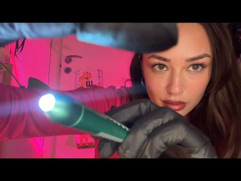 [ASMR] classic eye exam 👀🔦(but it's fast & aggressive)