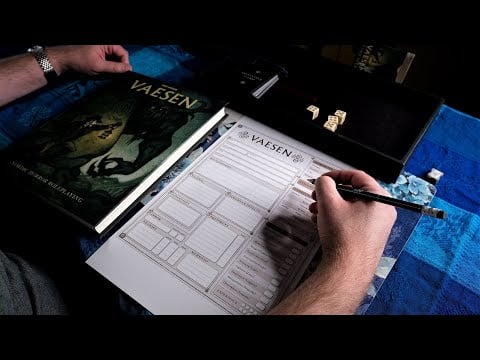 ASMR RPG Character Creation - Vaesen Nordic Horror