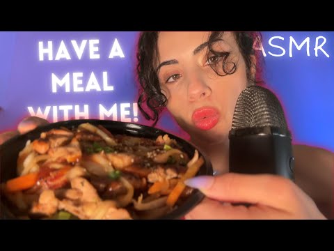 ASMR | Have a Meal and Chill with me! / Mouth Sounds