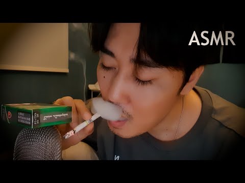 담배 이름이.. 람보르기니? 담배 asmr (SMOKING ASMR)