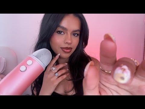 ASMR on YOU | Face touching, Mouth Sounds, Inaudible, Brushing + More