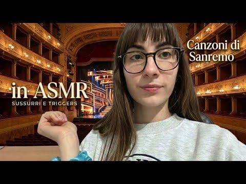 Canzoni di Sanremo in ASMR (Nayt & Sayf) 🎤💐