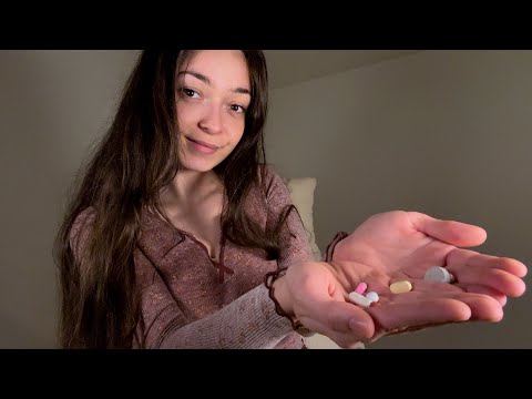 ASMR Giving You Medicine While You Are Sick